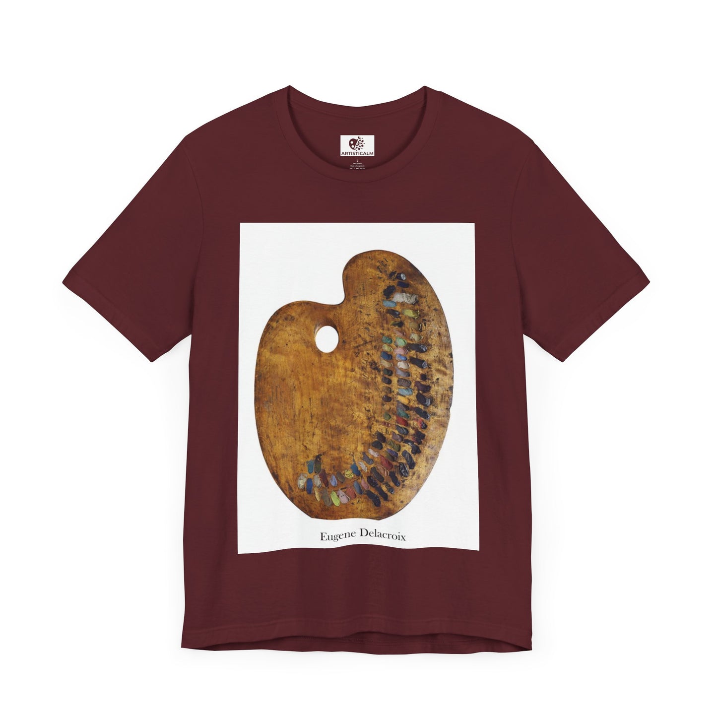 Eugene Delacroix Palette T-Shirt