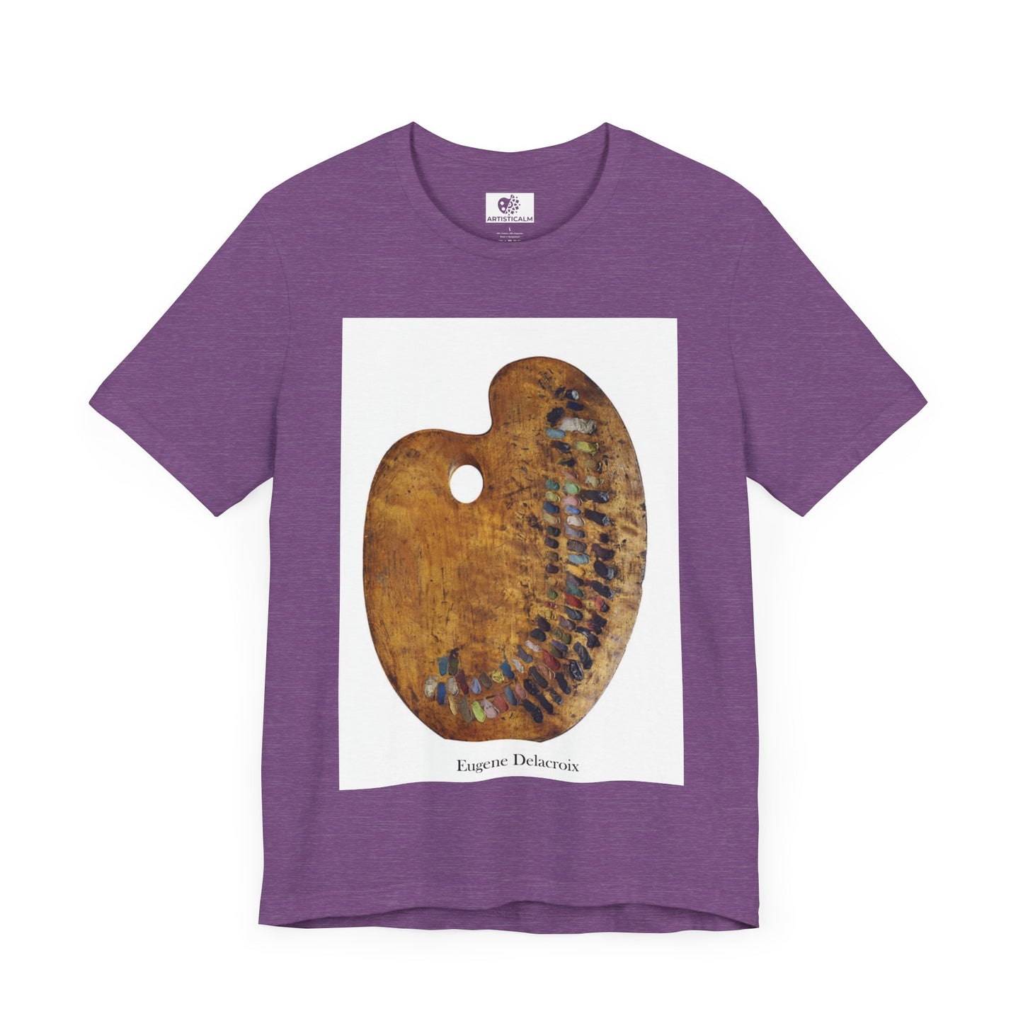 Eugene Delacroix Palette T-Shirt